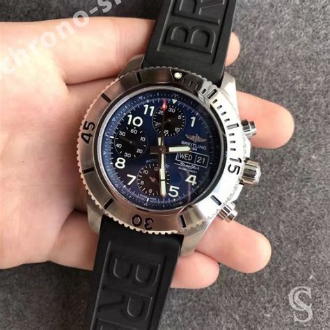 breitling black diver pro 3|Breitling Diver Pro III Rubber Strap.